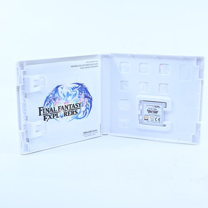 Final Fantasy Explorers - Nintendo 3DS Game - PAL + Manual - FREE POST!