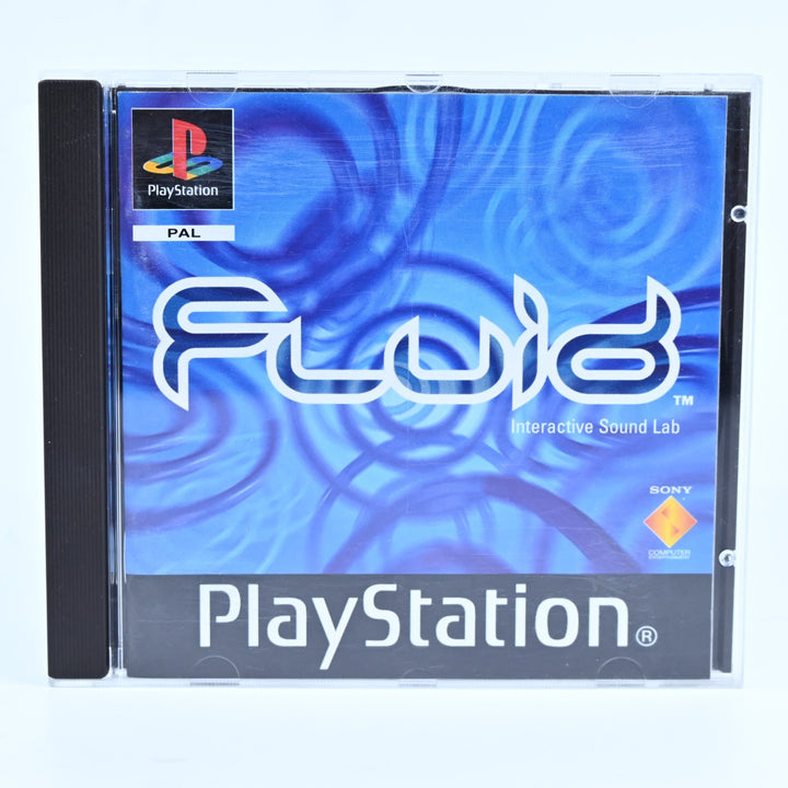 Fluid - Sony Playstation 1 / PS1 Game + Manual - PAL - MINT DISC!