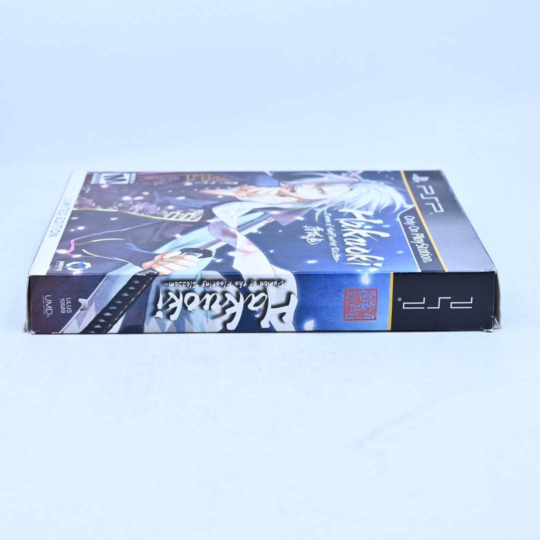 Hakuoki: Demon Of The Fleeting Blossom - Sony PSP Game + Manual - Region Free