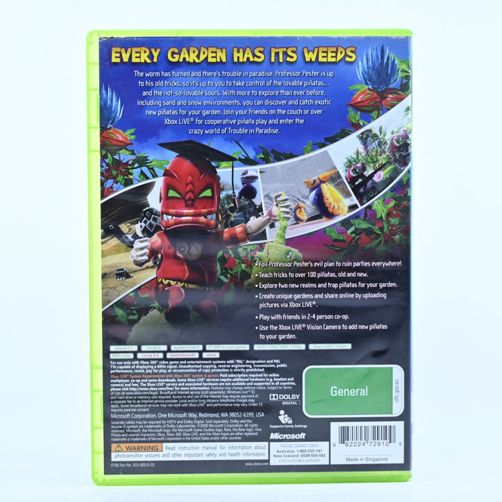 Viva Pinata Trouble in Paradise - Xbox 360 Game - No Manual - PAL - MINT DISC!
