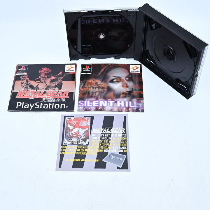 Metal Gear Solid - Sony Playstation 1 / PS1 Game - Complete - PAL - MINT DISCS!