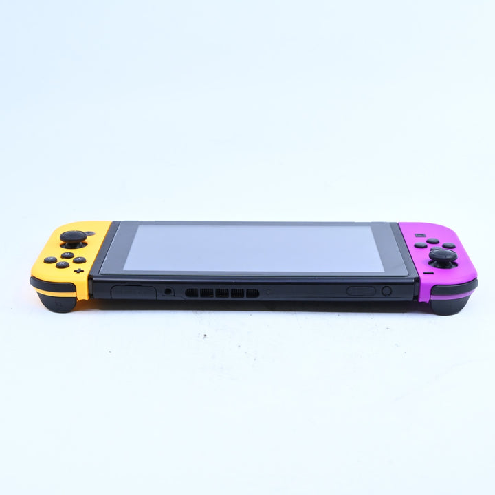 Purple / Neon Orange  Nintendo Switch  - Nintendo Switch Boxed Console - PAL
