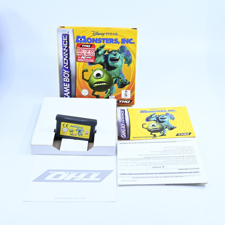 Monsters, Inc. - Nintendo Gameboy Advance / GBA Boxed Game - PAL - FREE POST!