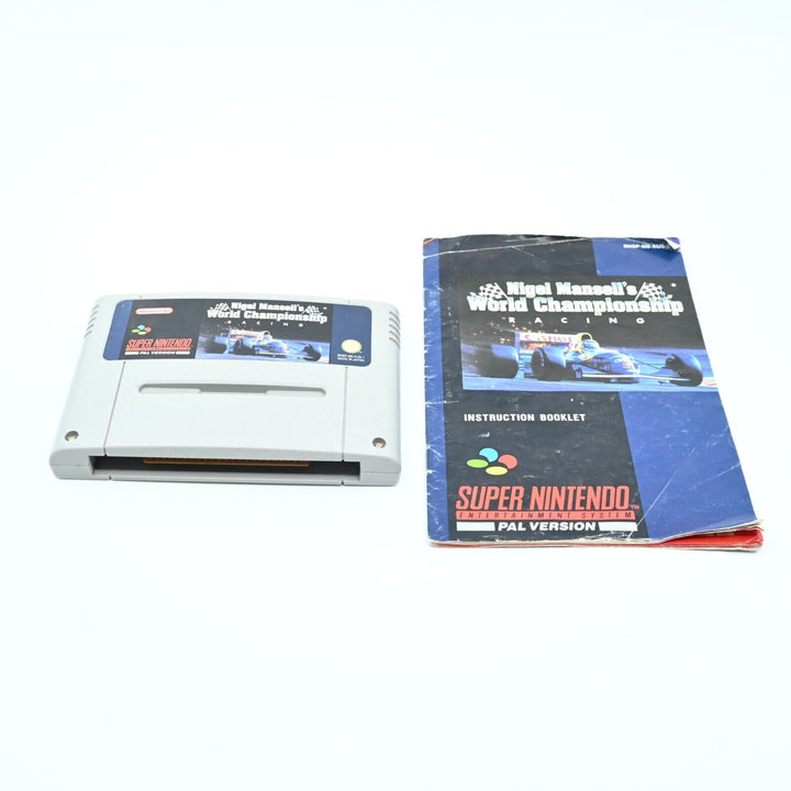 Nigel Mansell's World Championship Racing - Super Nintendo / SNES Boxed Game