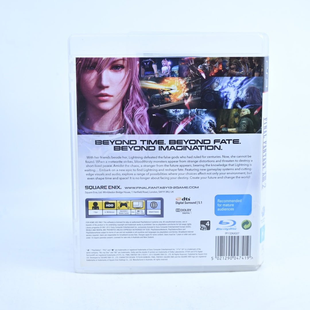 Final Fantasy XIII-2 - Sony Playstation 3 / PS3 Game + Manual - MINT DISC!