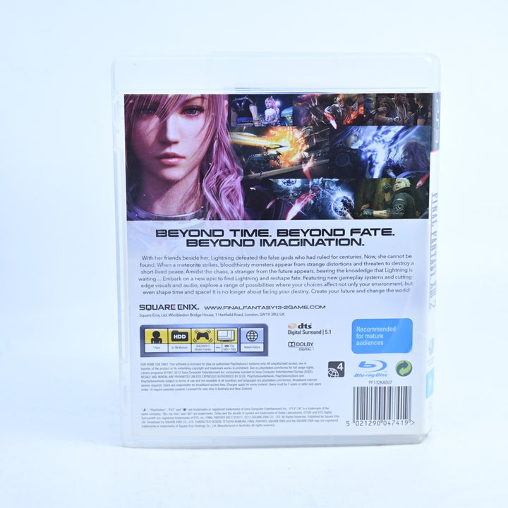 Final Fantasy XIII-2 - Sony Playstation 3 / PS3 Game + Manual - MINT DISC!