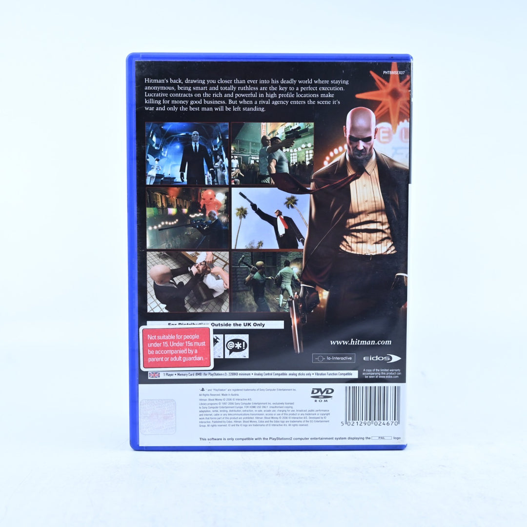 Hitman: Blood Money - Sony Playstation 2 / PS2 Game + Manual - PAL