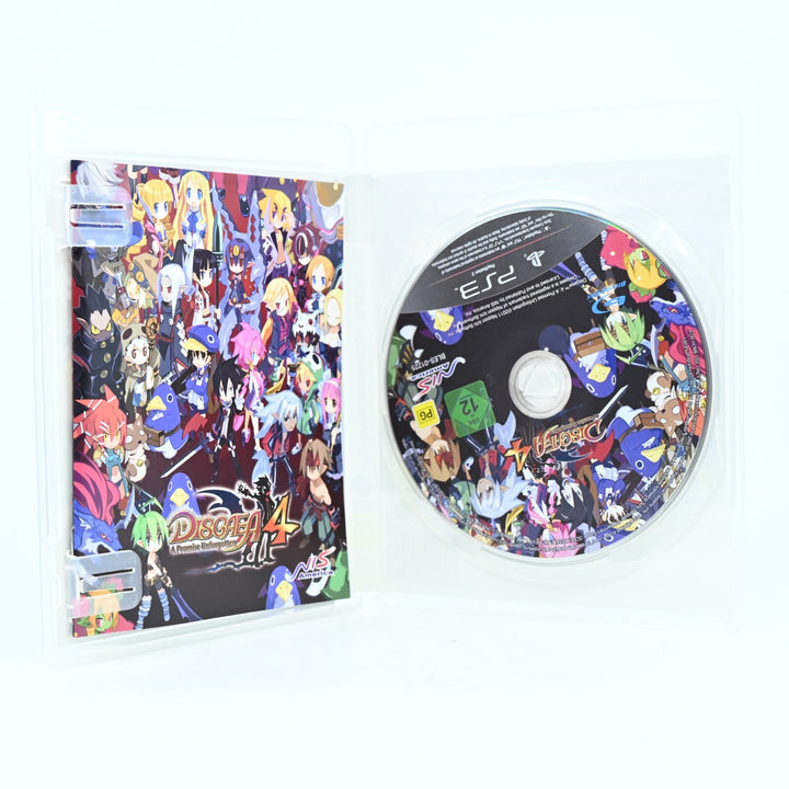 Disgaea 4: A Promise Unforgotten - Sony Playstation 3 / PS3 Game + Manual