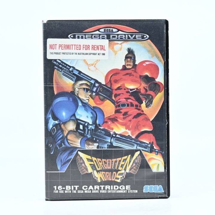 Forgotten Worlds - Sega Mega Drive Game - PAL - FREE POST!