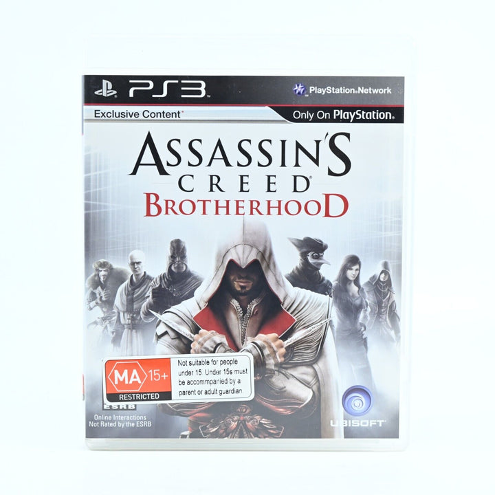 Assassin's Creed: Brotherhood - Sony Playstation 3 / PS3 Game + Manual