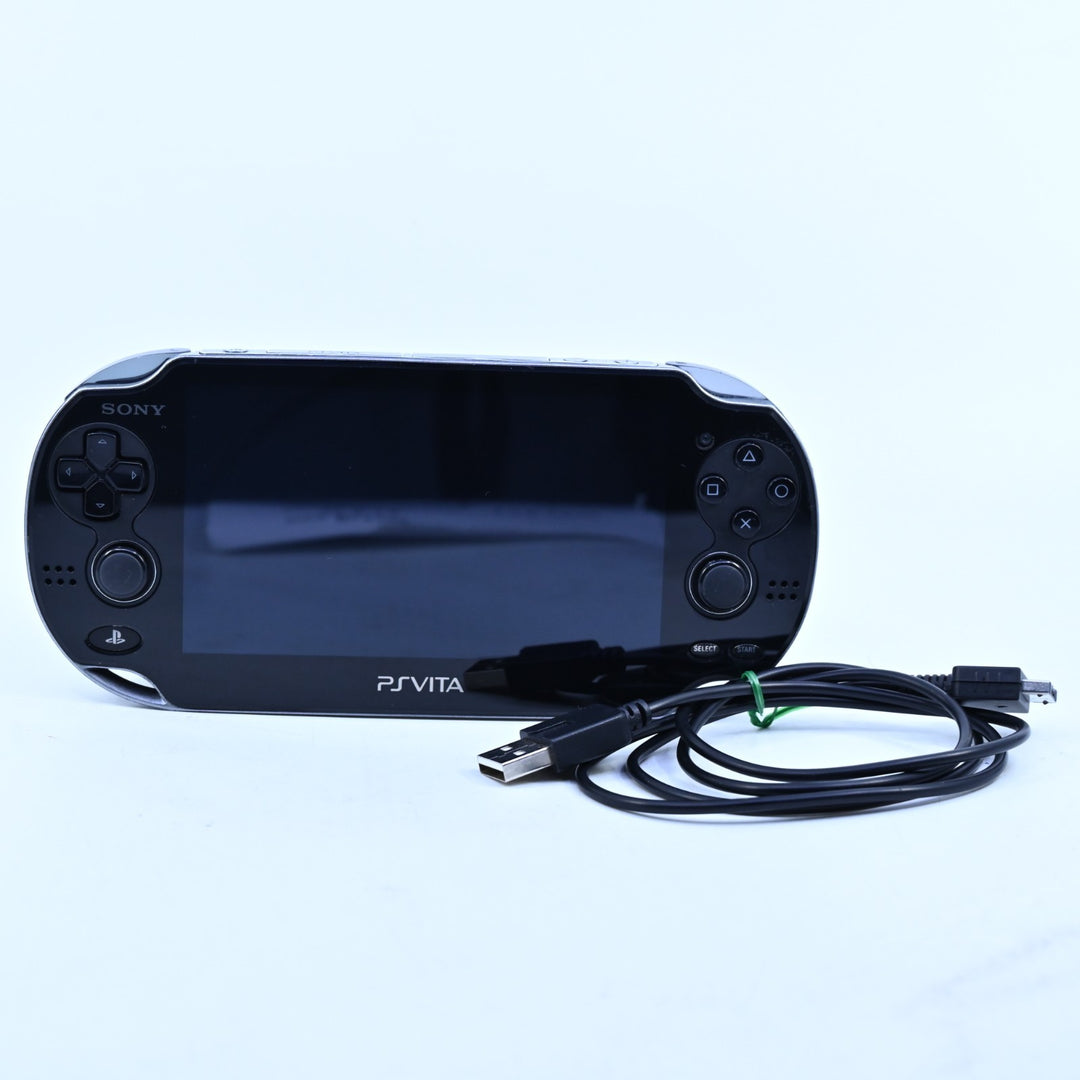 Black OLED PS Vita - 8GB card - Sony PS Vita Console - PAL - FREE POST!