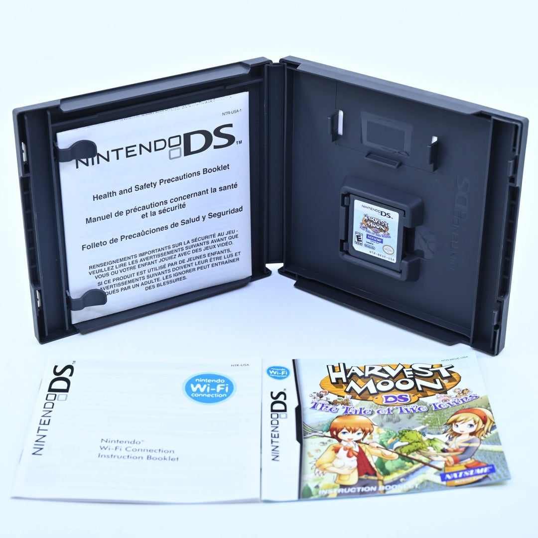 Harvest Moon DS: The Tale of Two Towns - Nintendo DS Game + Manual - FREE POST!