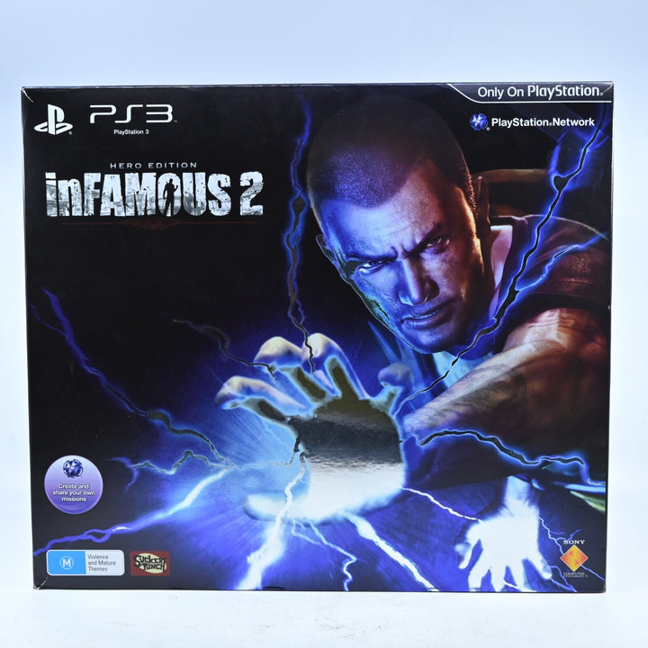 inFAMOUS 2 - Hero Edition - Sony Playstation 3 / PS3 Game - FREE POST!