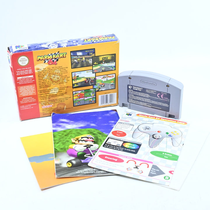 Mario Kart 64 - N64 / Nintendo 64 Boxed Game - PAL - FREE POST!