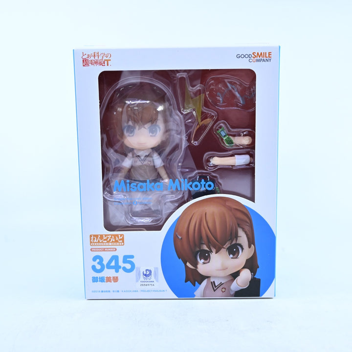 SEALED Misaka Mikoto - A Certain Scientific Railgun T Nendoroid 345 Anime Figure