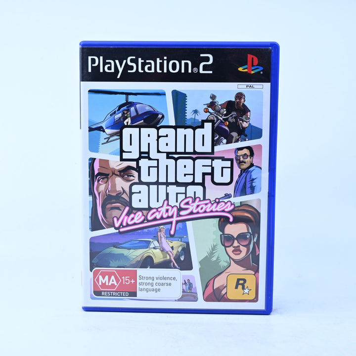 Grand Theft Auto: Vice City Stories - PS2 Game + Manual + Map - MINT DISC!