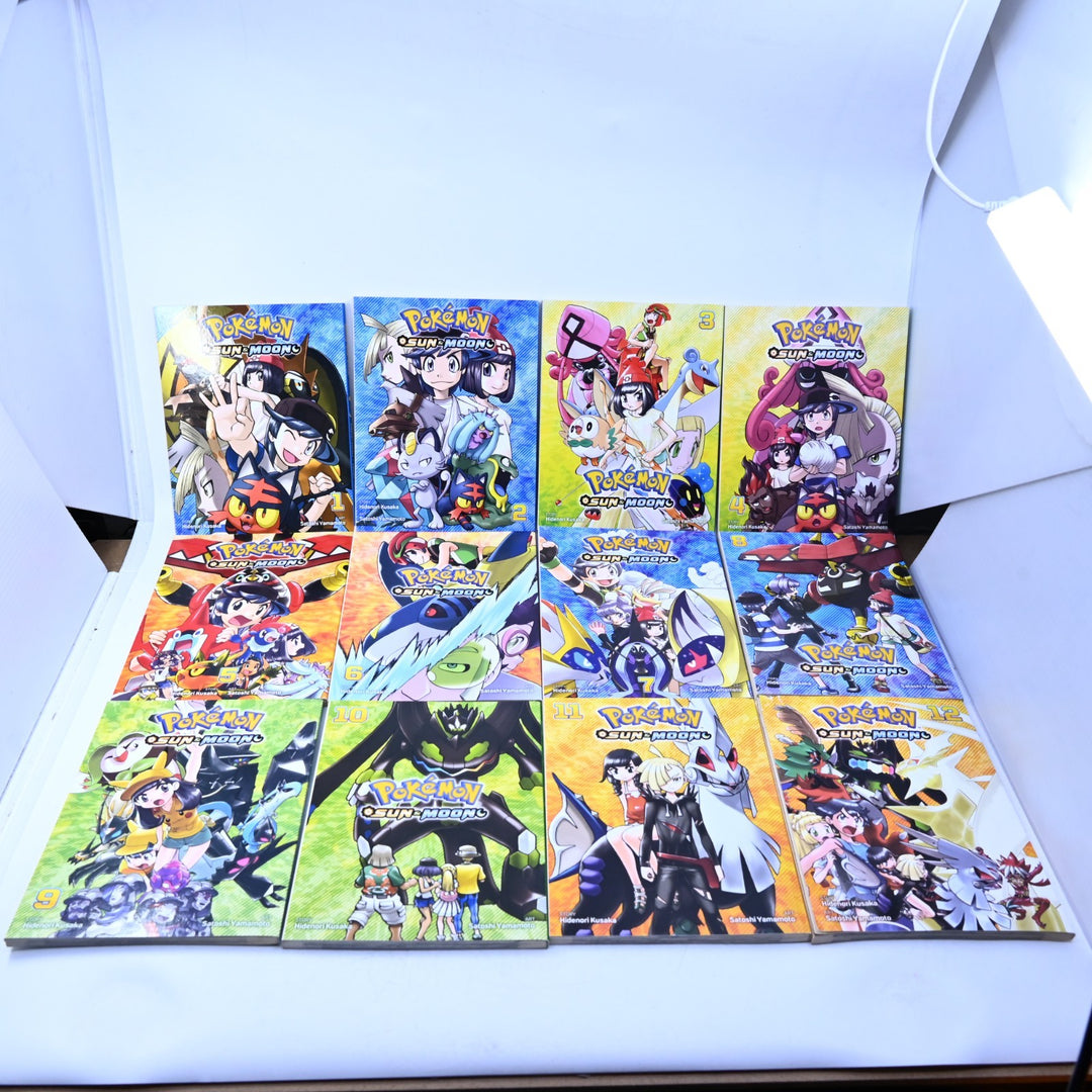 Pokemon Adventures: Sun &amp; Moon - Vol. 1 - 12 - Hidenori Kusaka - Manga