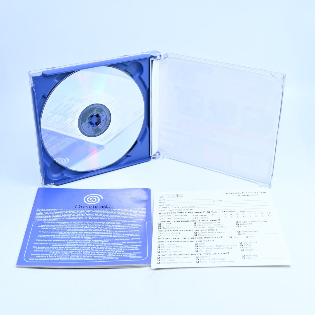 NFL Quarterback Club 2000 - Sega Dreamcast Game + Manual - PAL - MINT DISC!