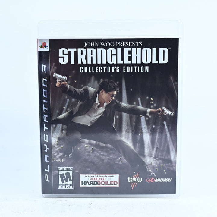 John Woo Presents: Stranglehold - Collectors Edition - PS3 Game + Manual