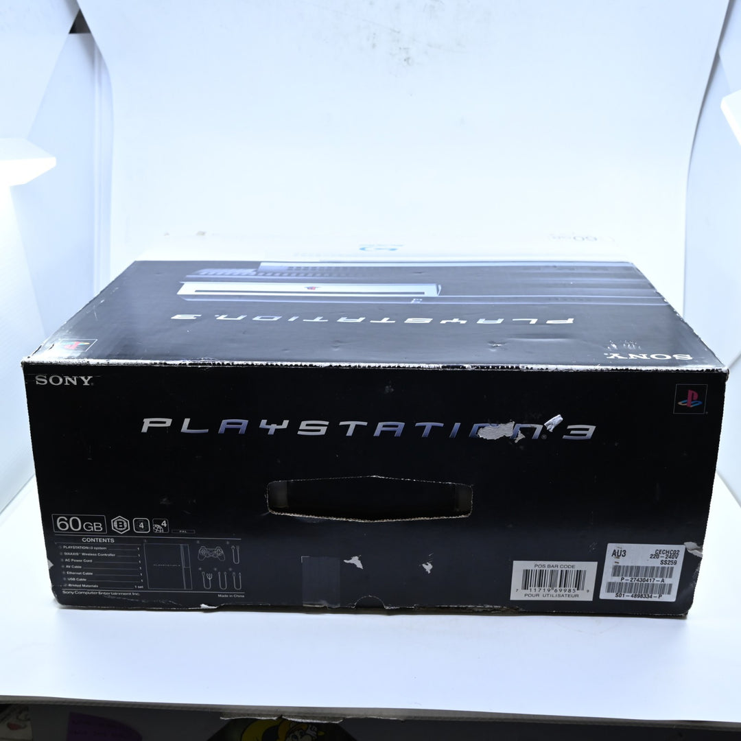 Backwards Compatible - Sony Playstation 3 / PS3 Boxed Console - PAL - 60GB
