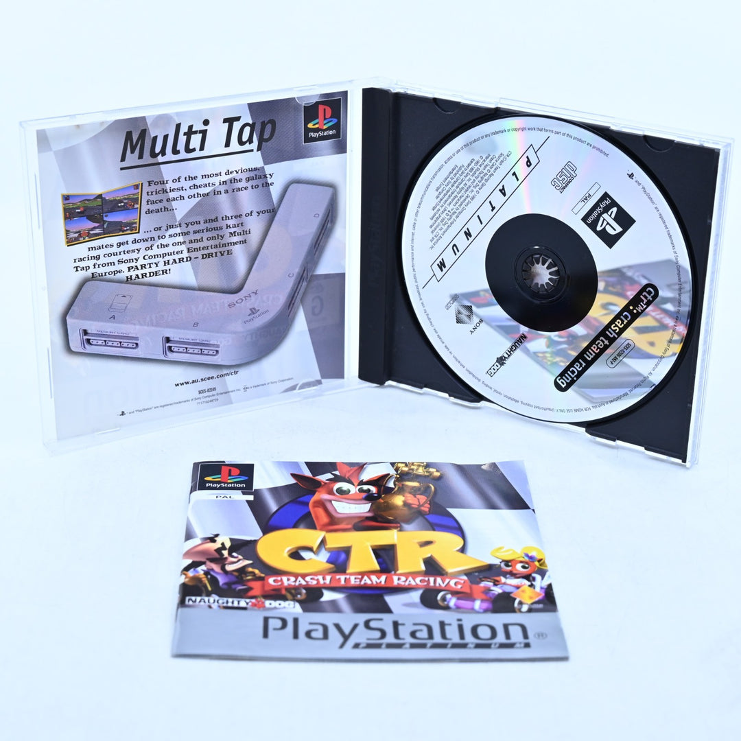 CTR: Crash Team Racing - Sony Playstation 1 / PS1 Game + Manual - PAL