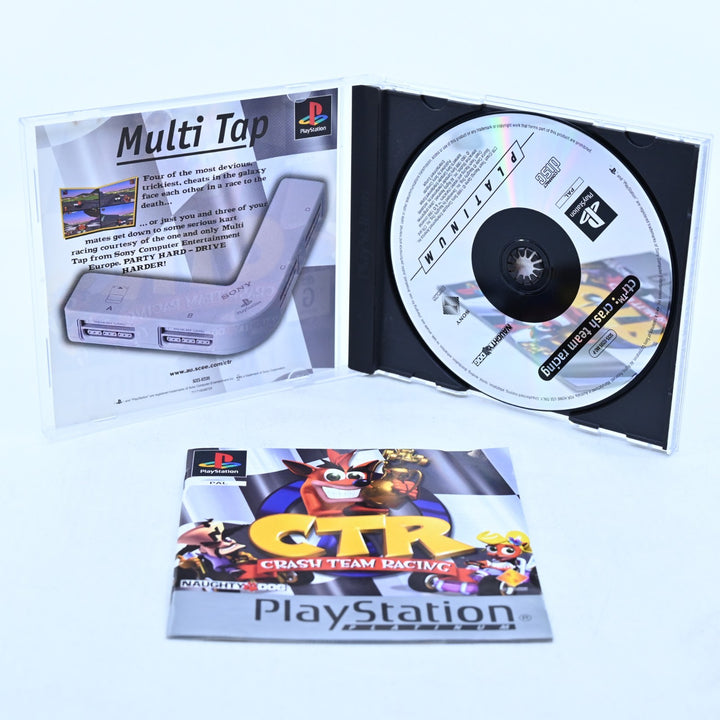 CTR: Crash Team Racing - Sony Playstation 1 / PS1 Game + Manual - PAL