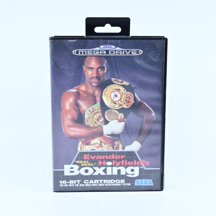 Evander Holyfield's Boxing - Sega Mega Drive Game + Manual - PAL - FREE POST!