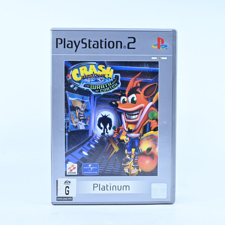 Crash Bandicoot: The Wrath of Cortex - PS2 Game + Manual - PAL