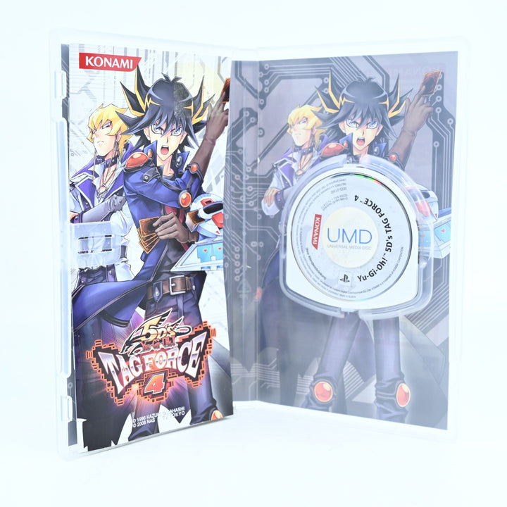 Yu-Gi-Oh! 5D's Tag Force 4 - Sony PSP Game + Manual - FREE POST!