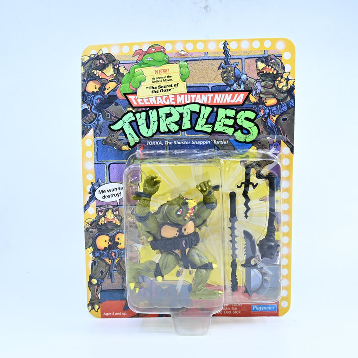Tokka - Teenage Mutant Ninja Turtles / TMNT - Playmates 1980's Figure - Toy