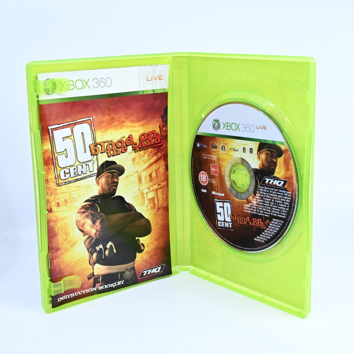50 Cent: Blood on The Sand - Xbox 360 Game + Manual - PAL - MINT DISC!