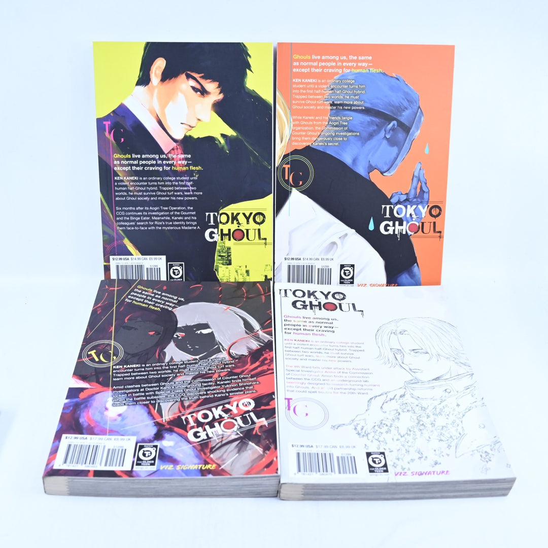 Tokyo Ghoul - Volumes 1-14 Complete - Sui Ishida - Viz Media - Manga