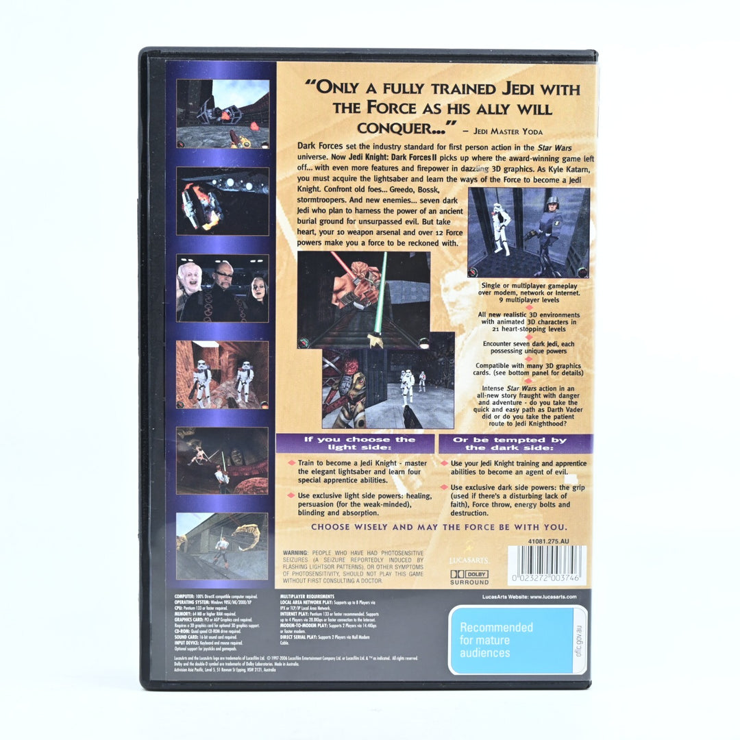 Star Wars Jedi Knight: Dark Forces II &amp; Mysteries of the Sith - PC / Other Game