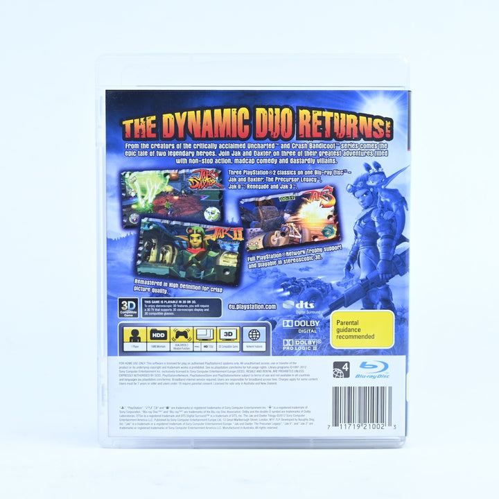 The Jak and Daxter Trilogy - Sony Playstation 3 / PS3 Game + Manual - FREE POST!