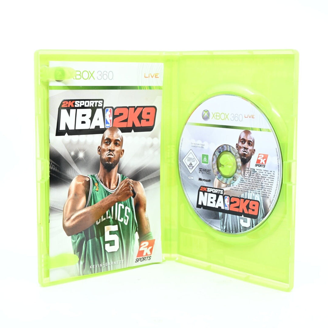 NBA 2K9 - Xbox 360 Game + Manual - PAL - MINT DISC!