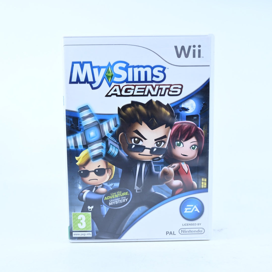 MySims Agents - Nintendo Wii Game + Manual - PAL - MINT DISC!