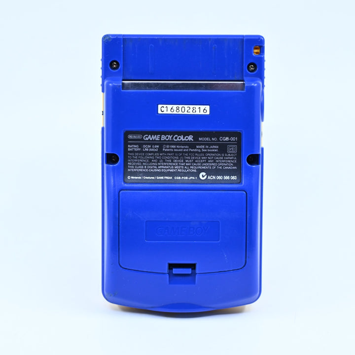 Pokemon Limited Pikachu Edition Console - Nintendo Gameboy Color Console - PAL