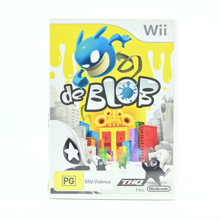 De Blob - Nintendo Wii Game + Manual - PAL - MINT DISC!