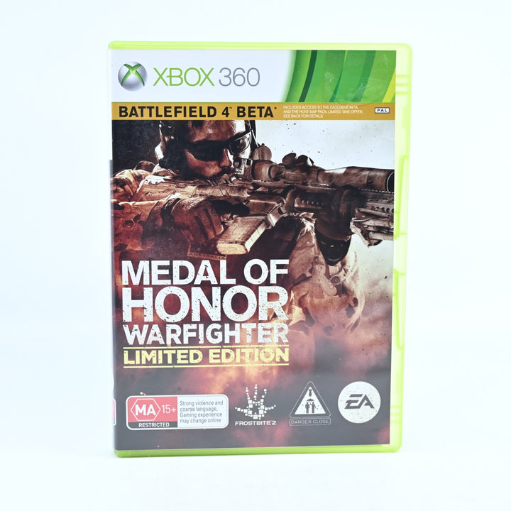 Medal of Honor: Warfighter Limited Edition - Xbox 360 Game + Manual - PAL