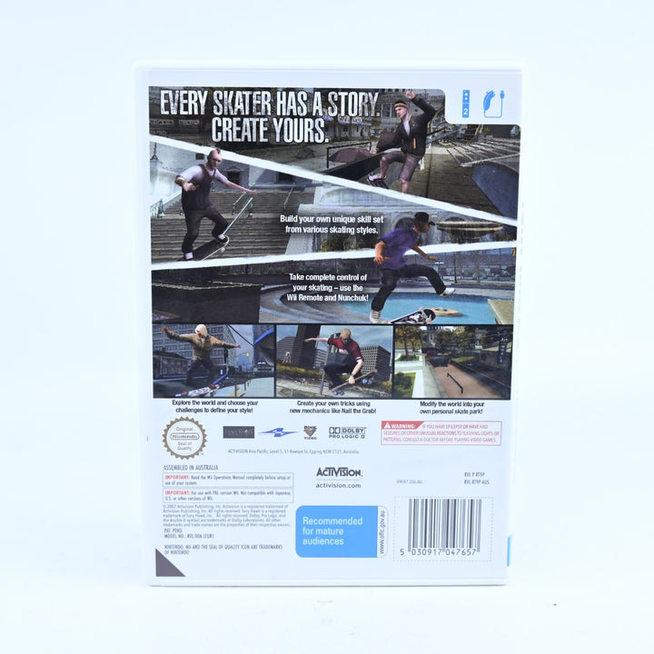 Tony Hawk’s Proving Ground - Nintendo Wii Game + Manual - PAL - MINT DISC!