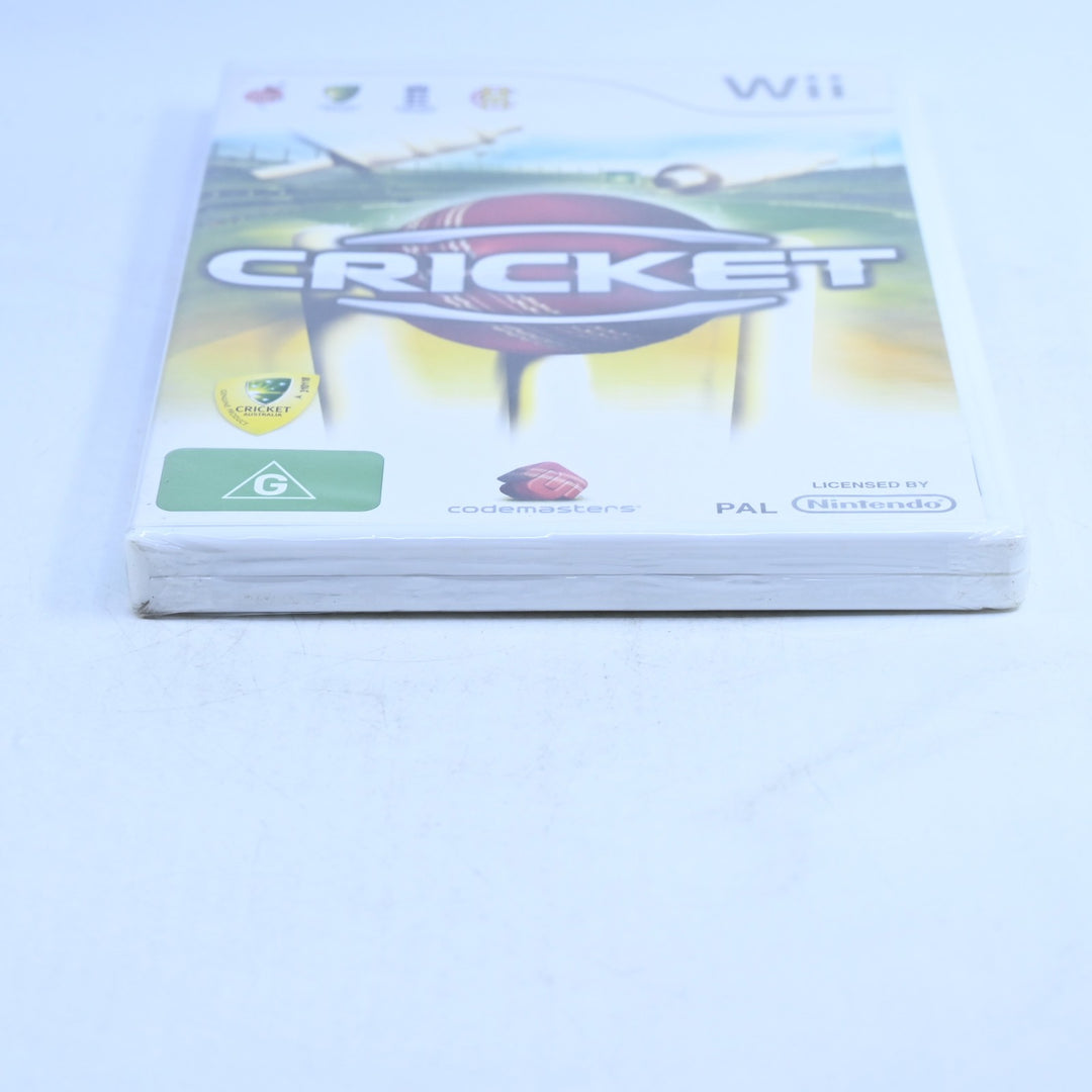 Cricket - SEALED! - Nintendo Wii Game + Manual - PAL - MINT DISC!