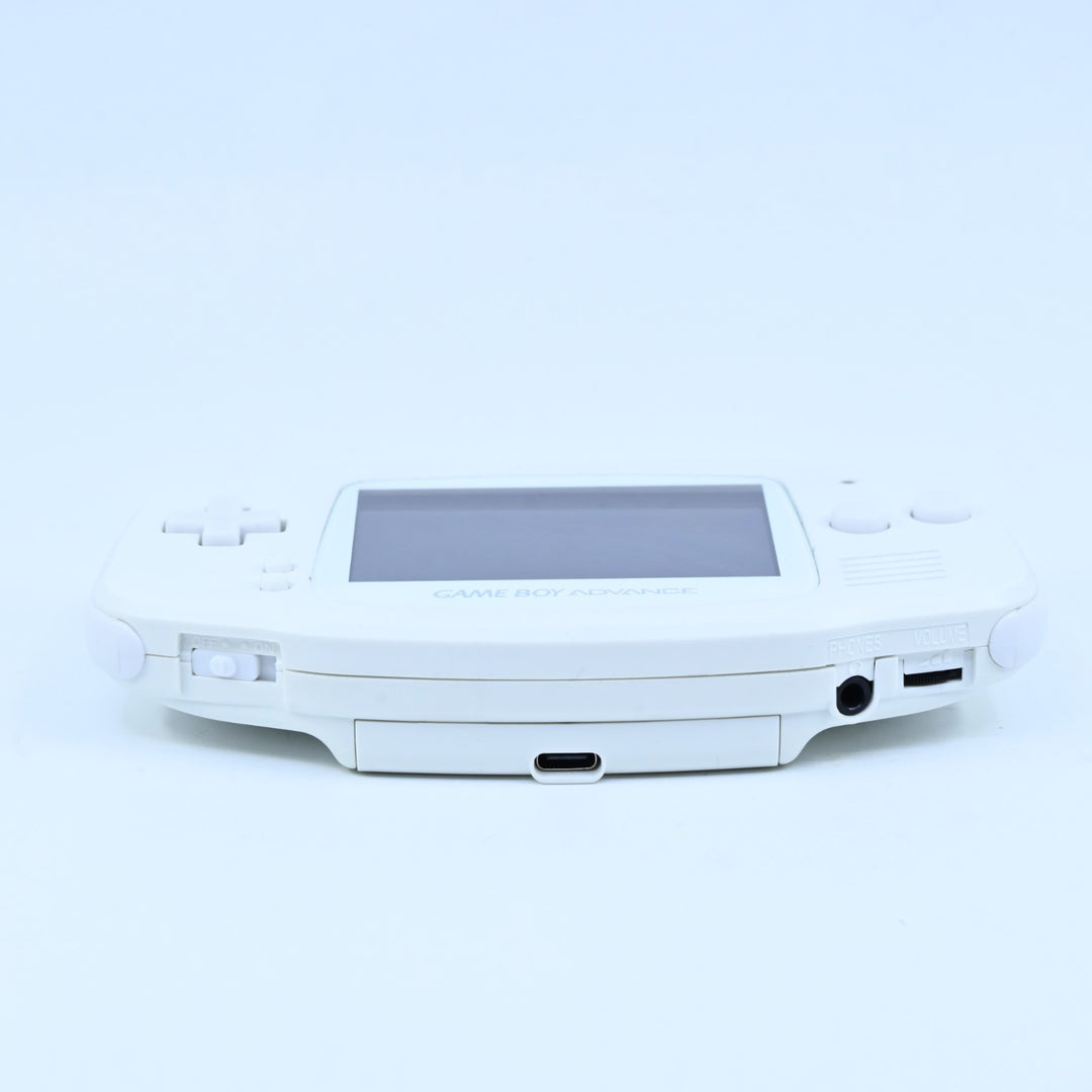 White Gameboy Advance IPS V2 + USB-C - Nintendo Gameboy Advance / GBA Console