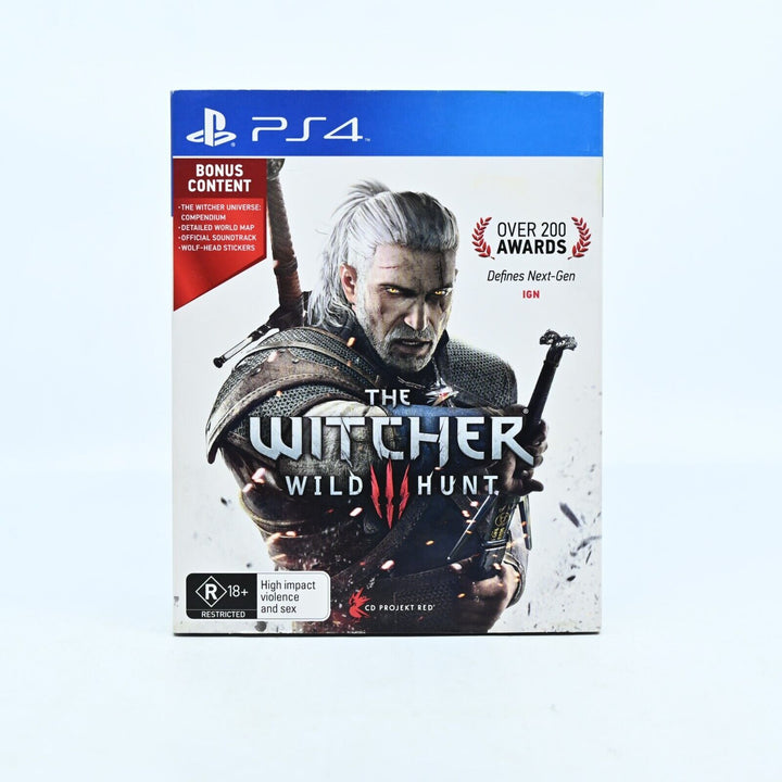 The Witcher 3: Wild Hunt - Sony Playstation 4 / PS4 Game - FREE POST!