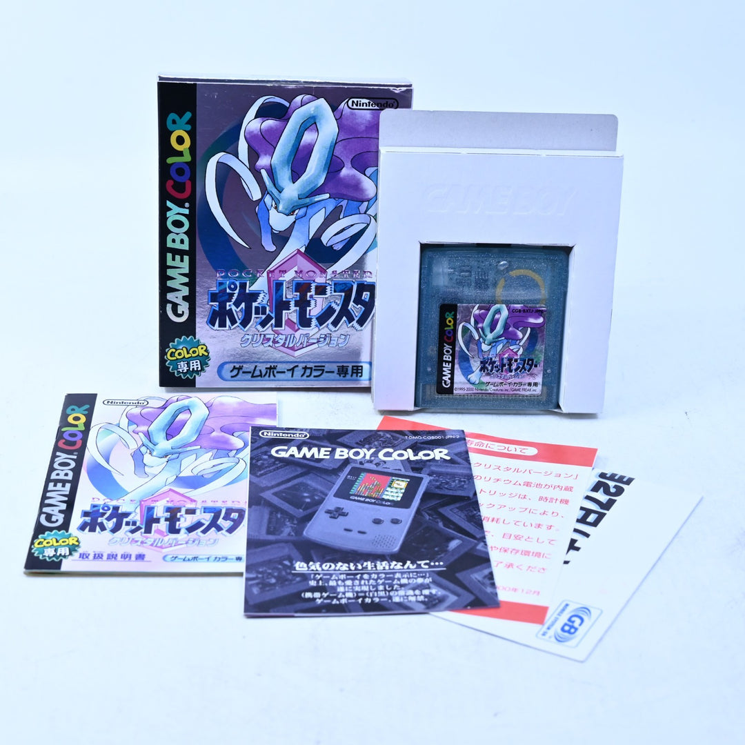 Pokemon Crystal Version - Nintendo Gameboy Color Boxed Game - NTSC-J