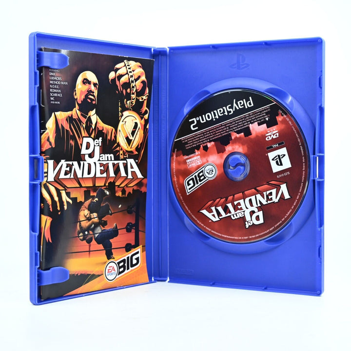 Def Jam Vendetta - Sony Playstation 2 / PS2 Game + Manual - PAL - MINT DISC!