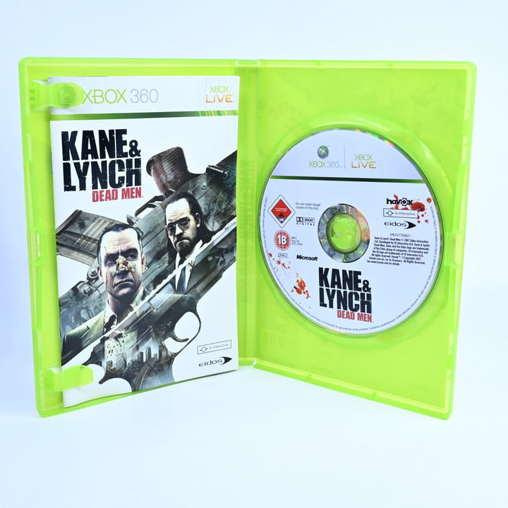 Kane & Lynch: Dead Men - Xbox 360 Game + Manual - PAL - MINT DISC!