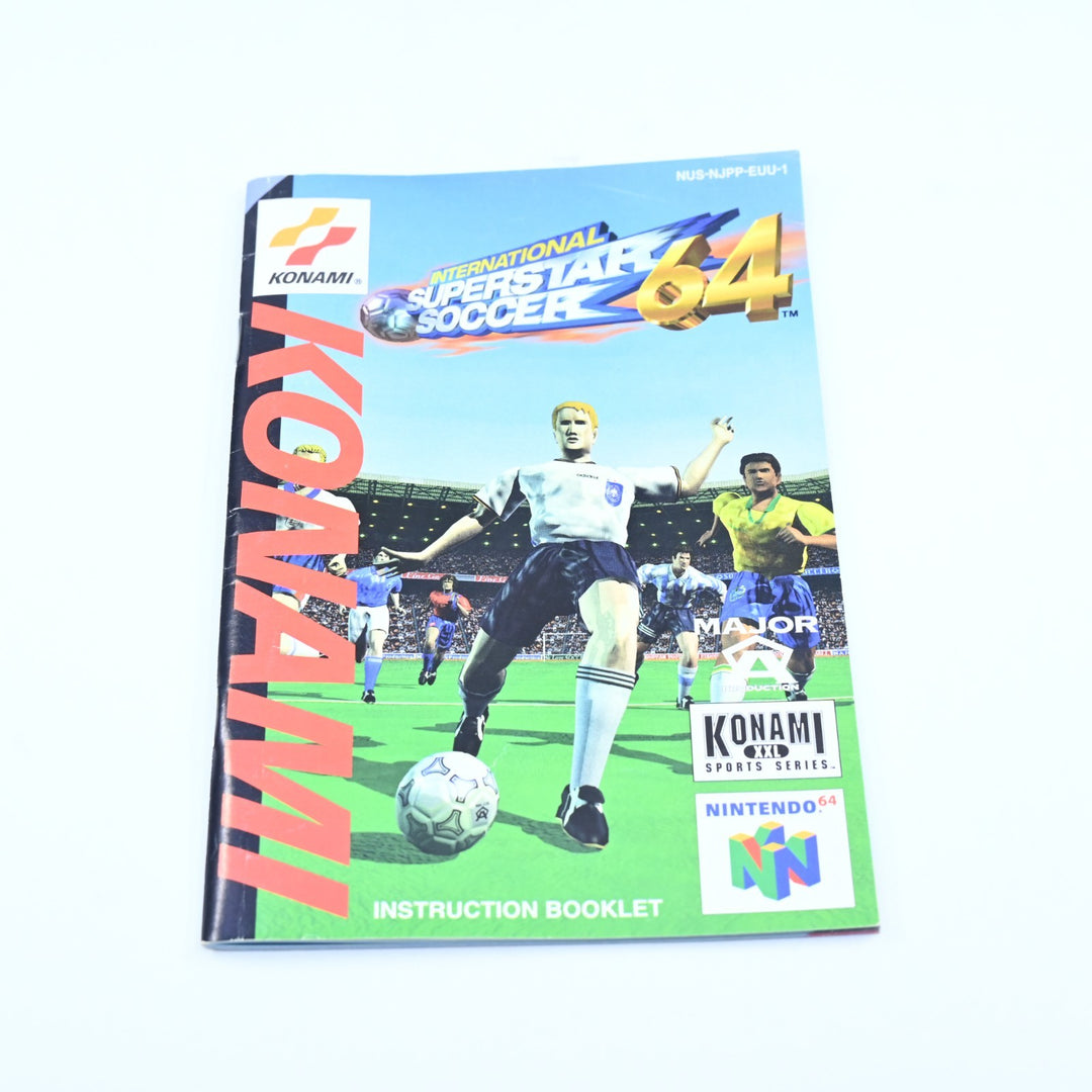 International Superstar Soccer 64 - N64 / Nintendo 64 Boxed Game - PAL