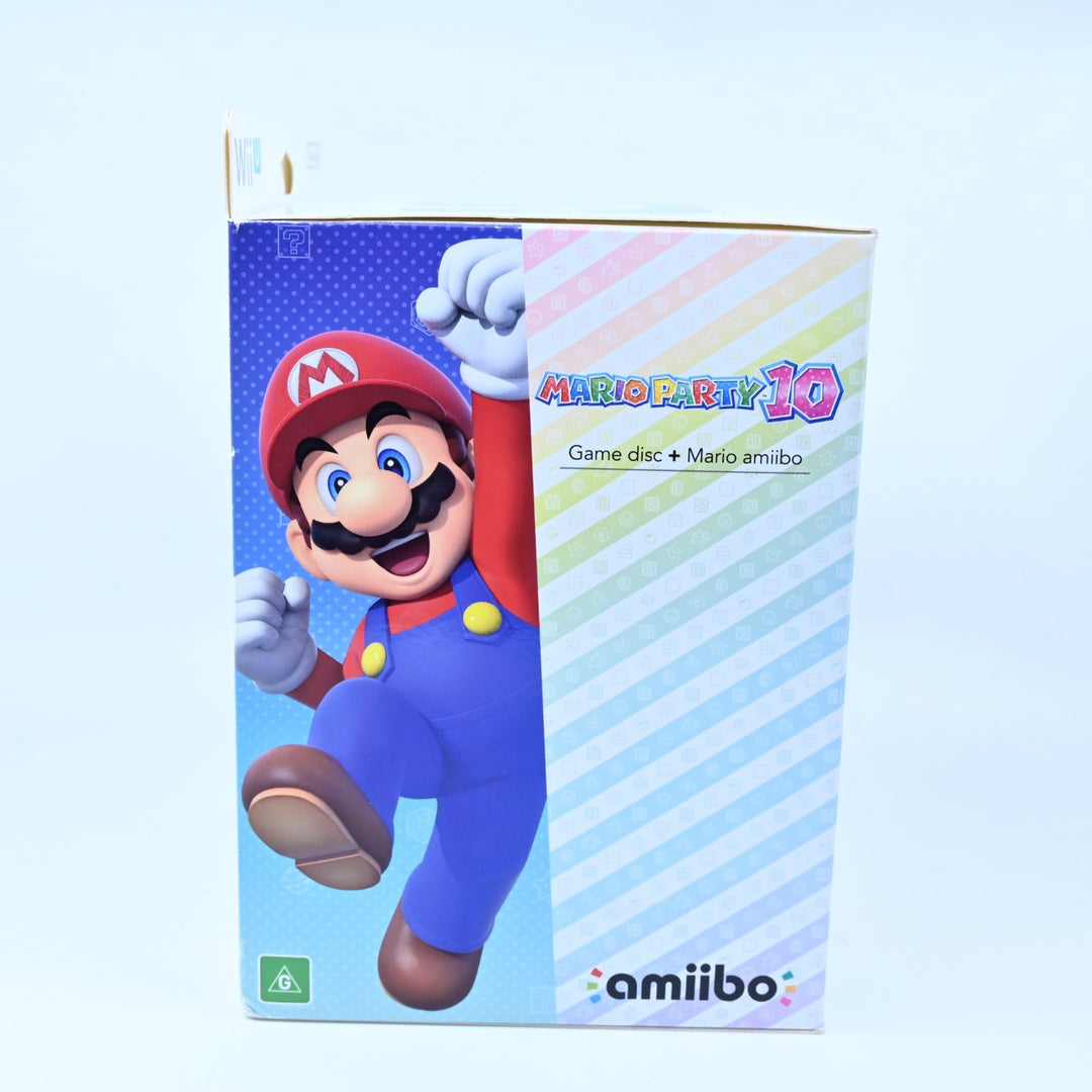 Mario Party 10 + Mario Amiibo - Nintendo Wii U Game - PAL - FREE POST!