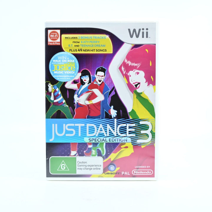 Just Dance 3: Special Edition - Nintendo Wii Game + Manual - PAL - MINT DISC!