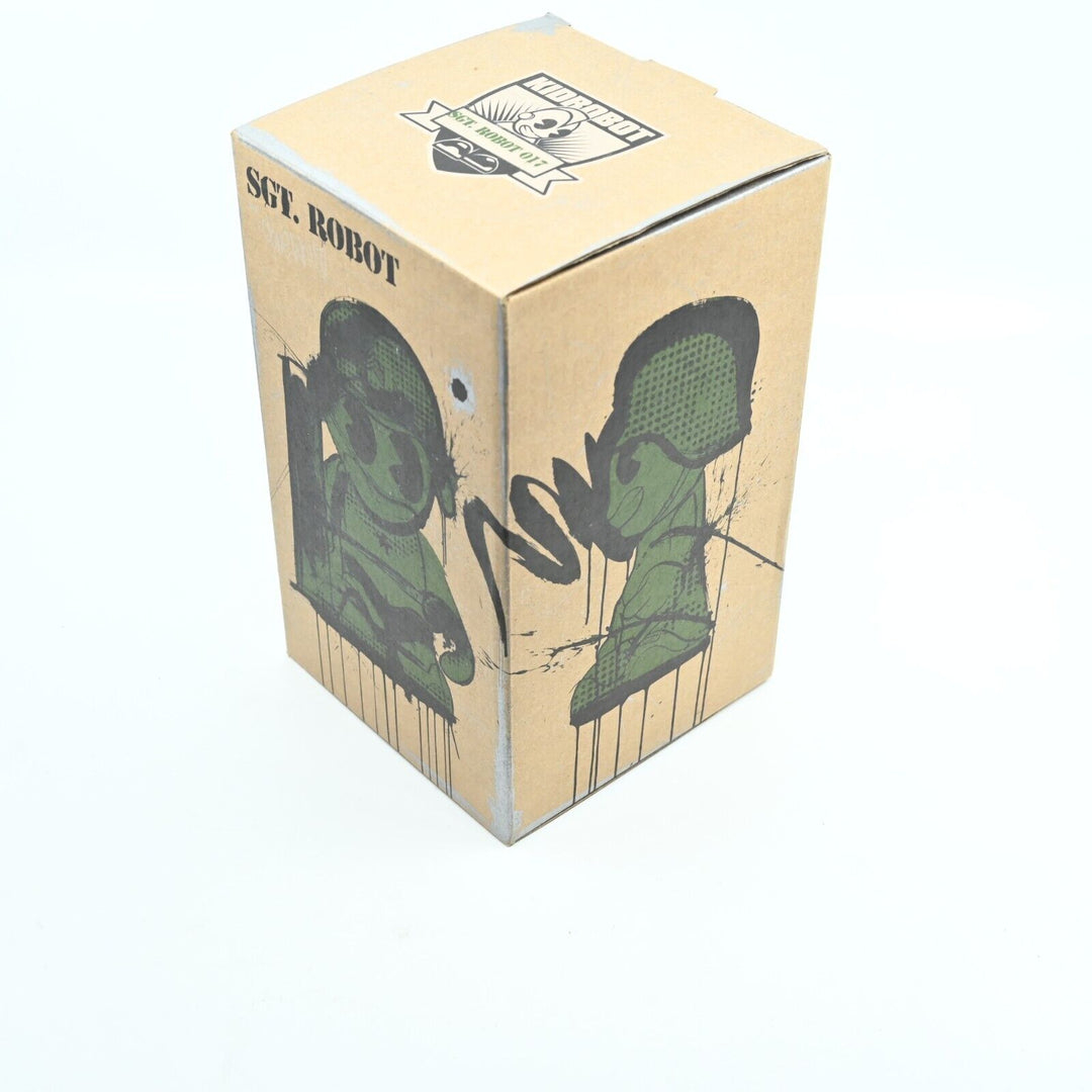 AS NEW! Kidrobot SGT. Robot 017 - vinyl figure in Box! 8 inch Toy